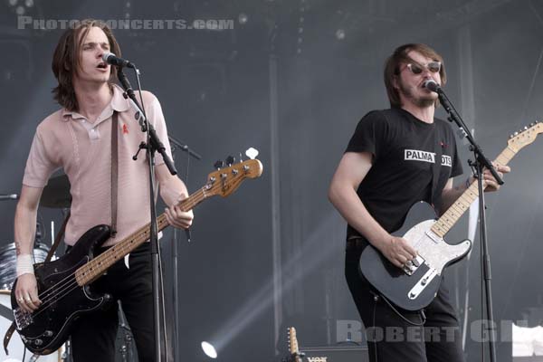 PALMA VIOLETS - 2015-06-26 - PARIS - Hippodrome de Longchamp - Sam Fryer - Chilli Jesson